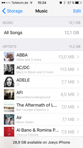 Ios Disc iOS-Music – Better Disk Space Management